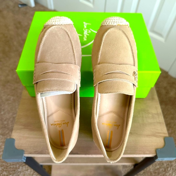 Sam Edelman Shoes - Sam Edelman Kai Taupe Suede Women's Loafers Size 6M, New in Box